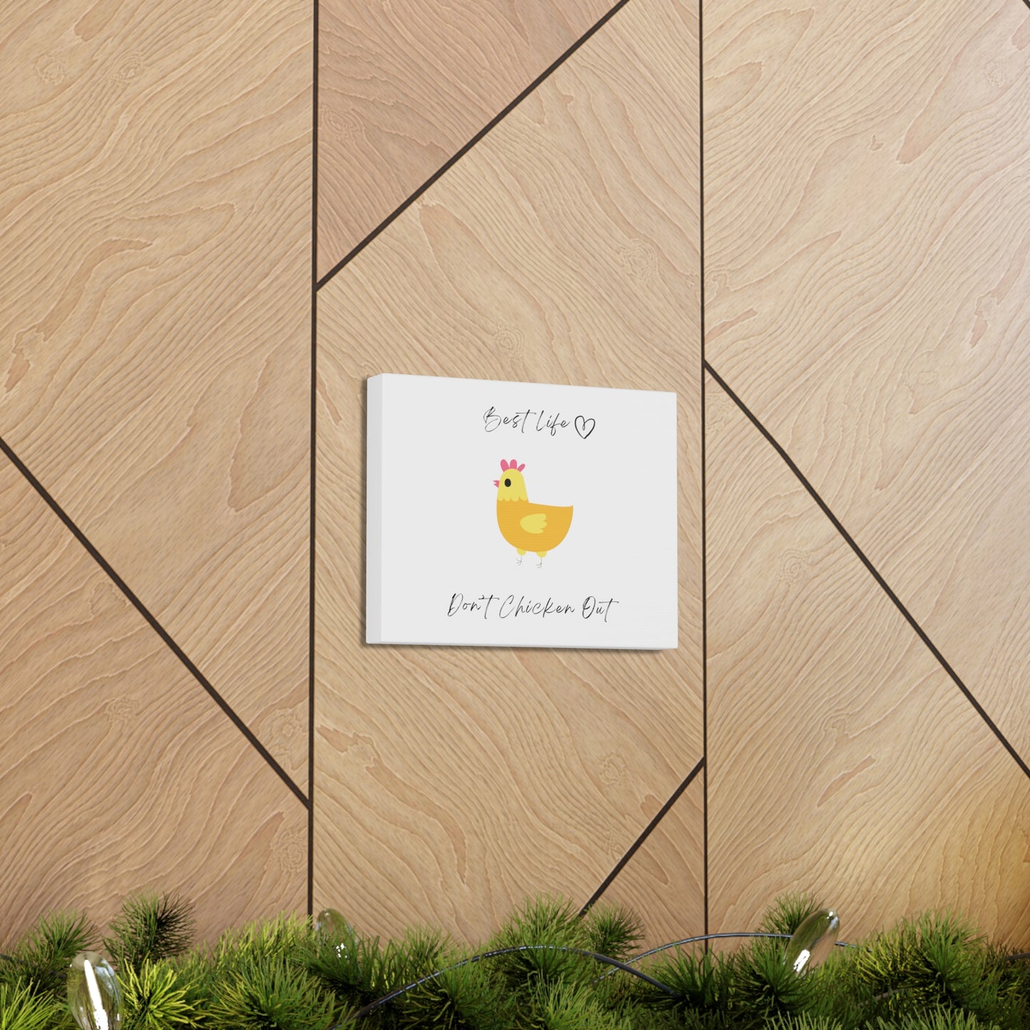 Don't Chicken Out - Art - Canvas Gallery Wraps