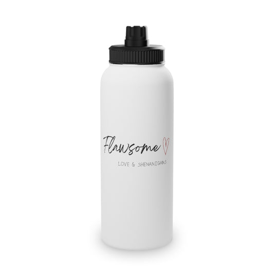 Flawsome  - Stainless Steel Water Bottle, Sports Lid