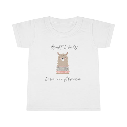 Best Life - Alpaca - Toddler T-shirt